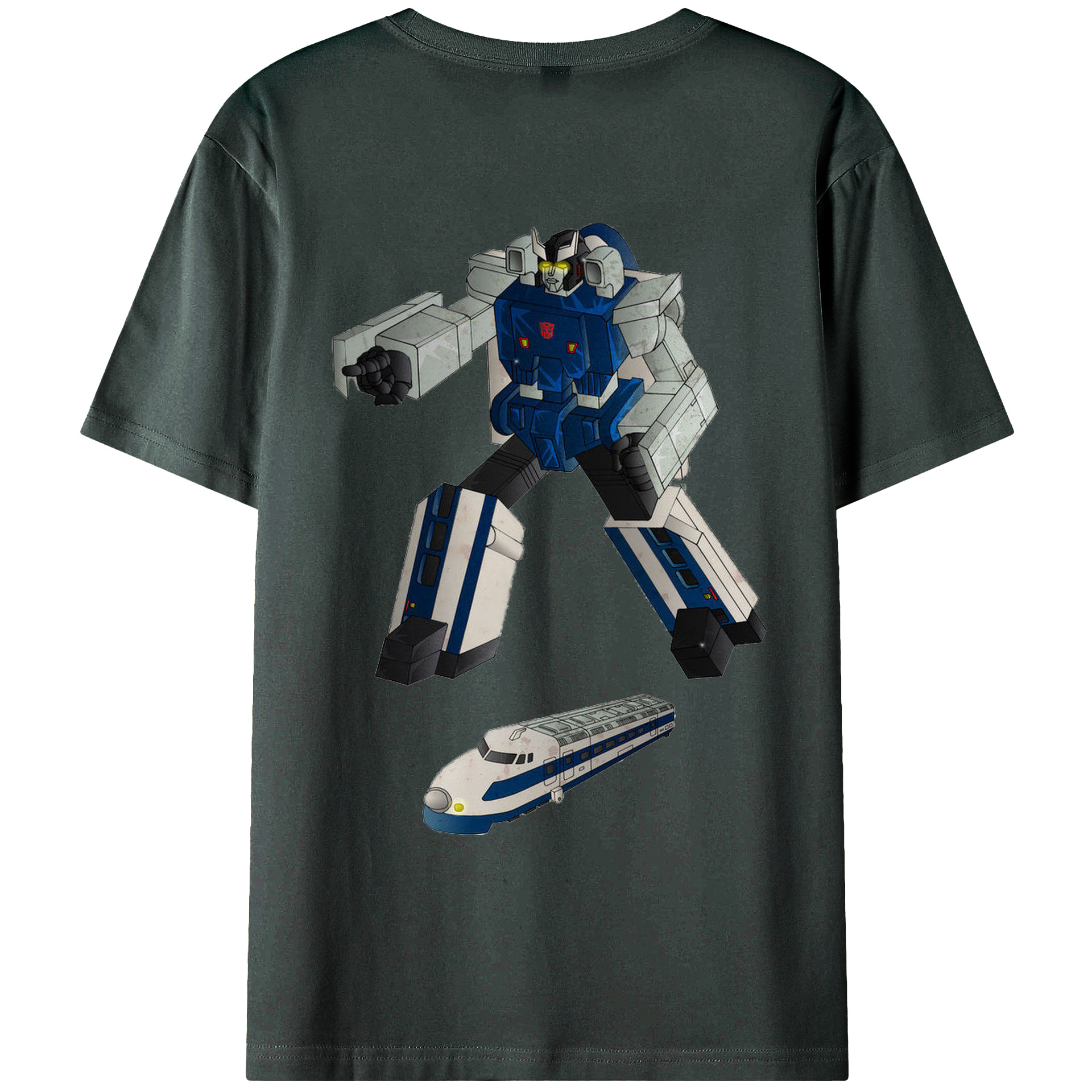 （画像用）  綿100％ メンズ半袖Tシャツ（バックプリント） 通気性